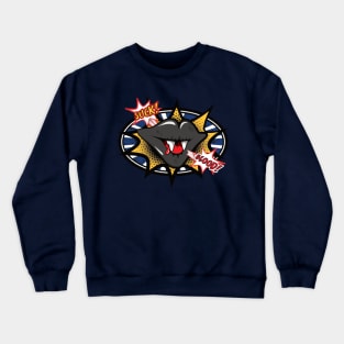 Blood Sucker | Comic Vampire Fangs Crewneck Sweatshirt